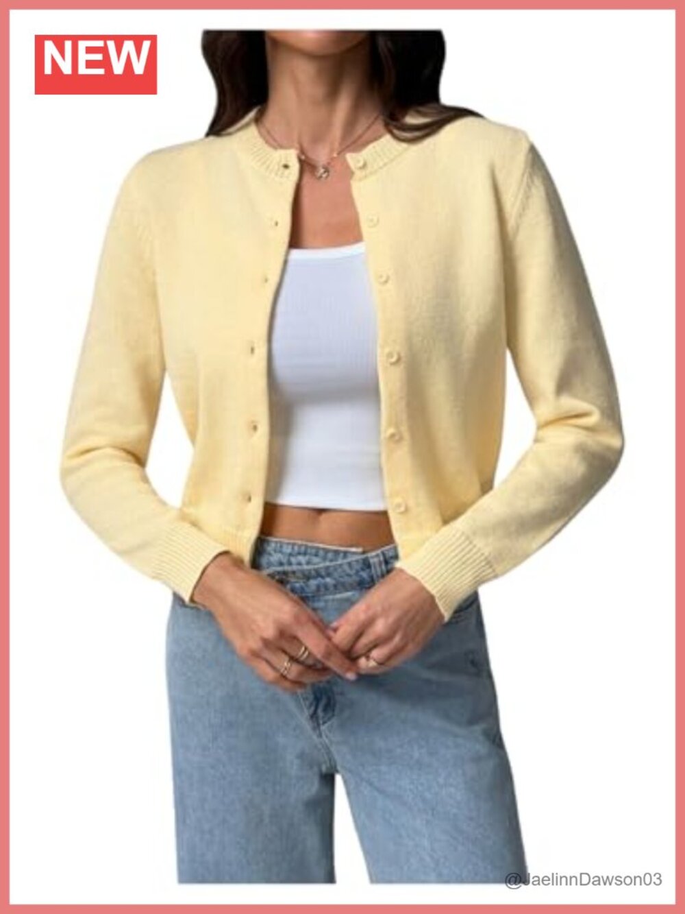 Verdusa Women's Lightweight Button Down Cardigan Sweater Knit